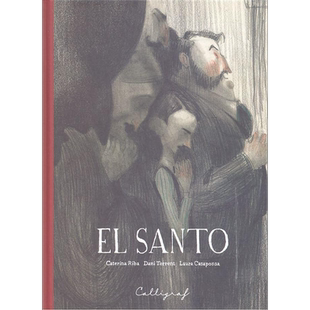 预售 【西班牙文版】西语绘本 圣人 Daniel Torrent Riba绘 El Santo 西班牙文原版 暗黑童话绘本【中商原版】