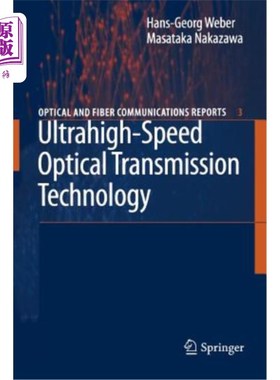 海外直订Ultrahigh-Speed Optical Transmission Technology 超高速光传输技术