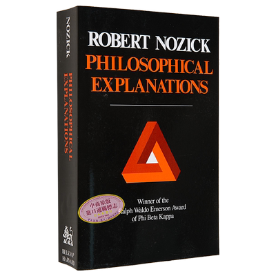 哲学解释 罗伯特 诺齐克 Philosophical Explanations 英文原版 Robert Nozick【中商原版】