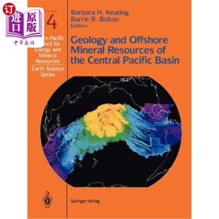 Basin 地质和近海矿产资源 Mineral the Central Offshore Resources 中太平洋盆地 海外直订Geology Pacific and