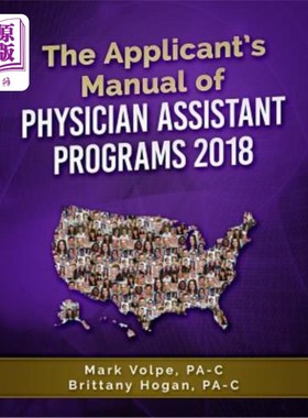 海外直订医药图书The Applicant's Manual of Physician Assistant Programs 医师助理课程申请手册