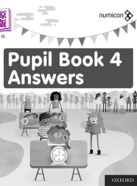 海外直订Numicon: Pupil Book 4: Answers 学生卷4:答案