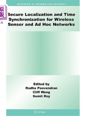 海外直订Secure Localization and Time Synchronization for Wireless Sensor and Ad Hoc Netw 无线传感器和自组网的安全定