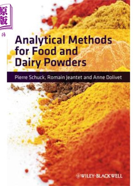现货 食品与奶粉分析法 Analytical Methods For Food And Dairy Powders Pierre Schuck 英文原版 中商原版 Wiley【中商原版】