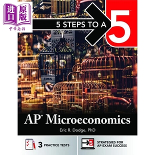 Steps 五步速成系列 进口图书 2025新版 英文原版 AP考试微观经济学 Student Microeconmics 中商原版 edition
