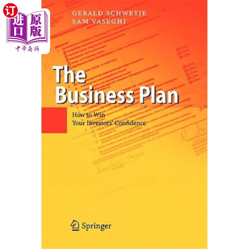 海外直订The Business Plan: How to Win Your Investors' Confidence 《商业计划:如何赢得投资者的信心