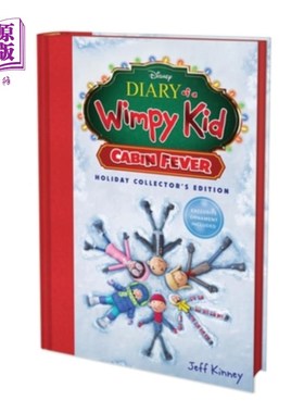 海外直订Cabin Fever (Special Disney+ Cover Holiday Collector's Edition) (Diary of a Wimp 幽居热（迪士尼特别版+封面