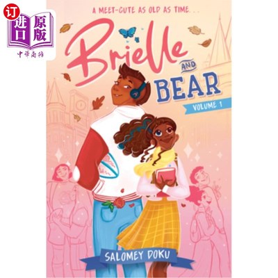 海外直订Brielle and Bear, Volume 1: (A Graphic Novel) 布里尔和熊：第一卷：（图画小说）