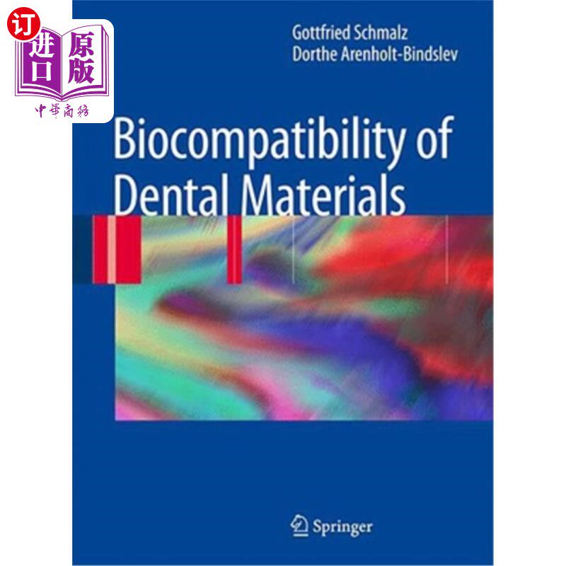 海外直订医药图书Biocompatibility of Dental Materials 牙科材料的生物相容性
