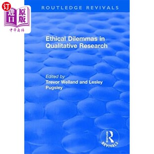 Dilemmas 定性研究中 Research 伦理困境 Qualitative 海外直订Ethical