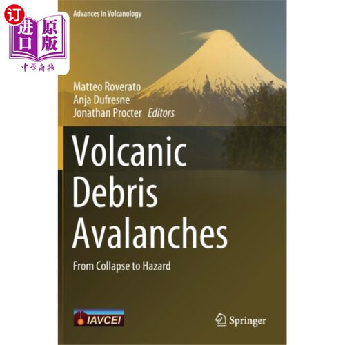 海外直订Volcanic Debris Avalanches 火山碎屑雪崩