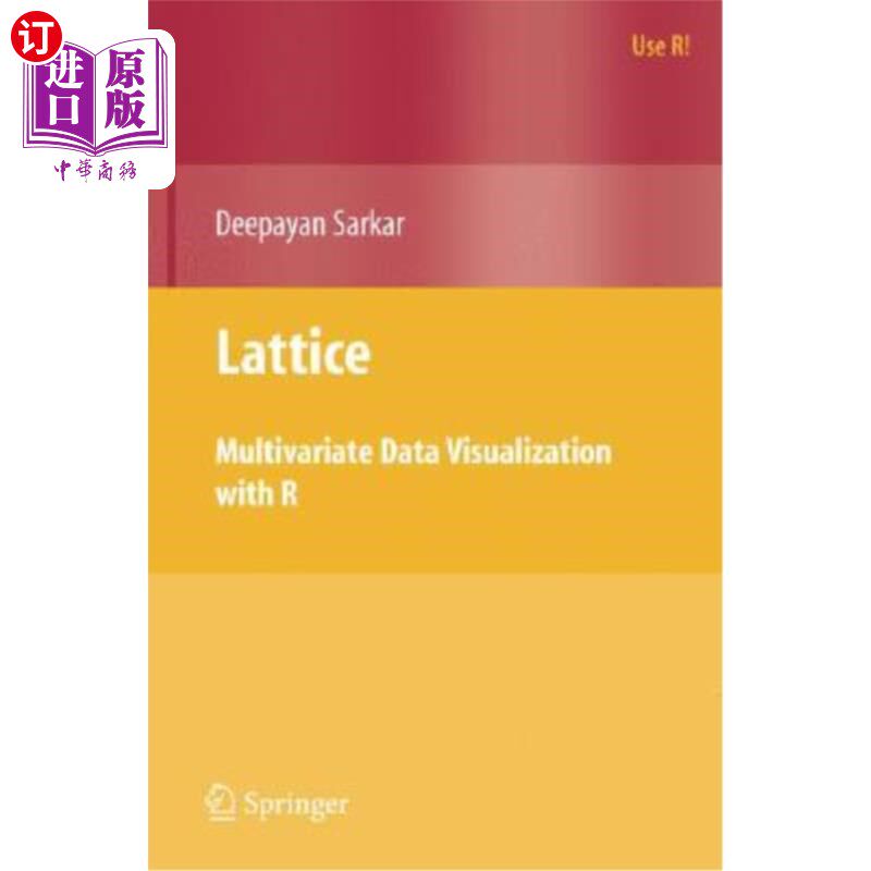 海外直订Lattice: Multivariate Data Visualization with R 格子：多元数据可视化与R
