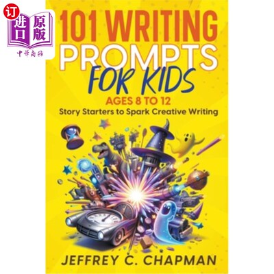 海外直订101 Writing Prompts for Kids 给孩子的101个写作提示