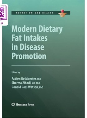 海外直订医药图书Modern Dietary Fat Intakes in Disease Promotion 现代饮食脂肪摄入在疾病促进中的作用