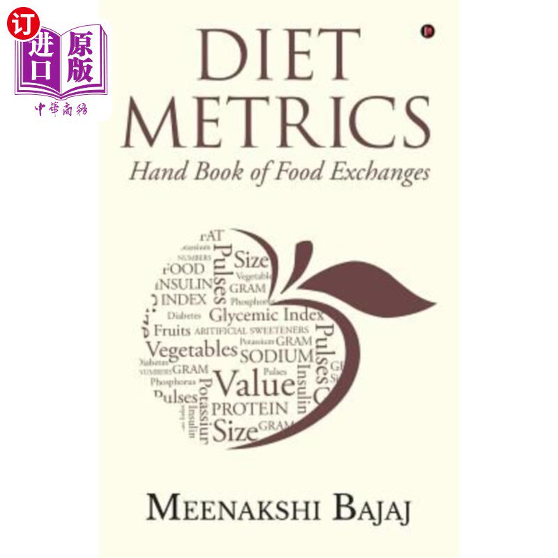 海外直订医药图书Diet Metrics: Hand Book of Food Exchanges 饮食指标:食物交换手册