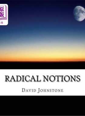 海外直订Radical Notions: a work of imagination 激进的观念：想象力的作品