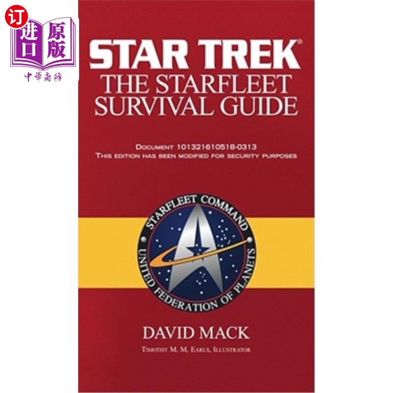 海外直订The Starfleet Survival Guide 星际舰队生存指南