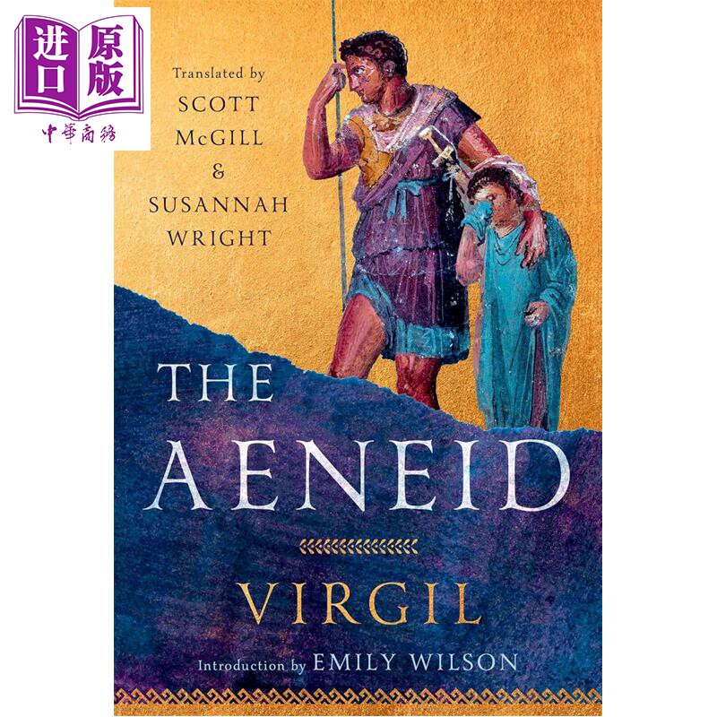 预售 埃涅阿斯纪 The Aeneid 古罗马诗人维吉尔 英文原版 Virgil 拉丁文学重要经典之一 西方文学基石【中商原版】