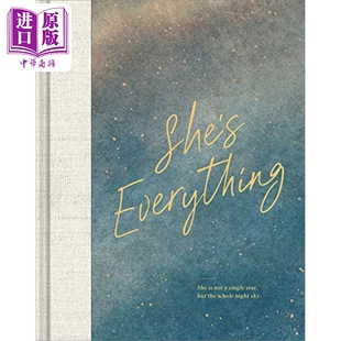 中商原版 绘本 英文原版 Clark 心灵鸡汤 现货 她是所有 Everything Shes