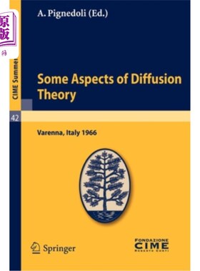 海外直订Some Aspects of Diffusion Theory: Varenna, Italy 1966 Some Aspects of Diffusion Theory: Var