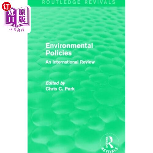 海外直订Environmental Policies (Routledge Revivals) 环境政策(劳特利奇复兴计划)