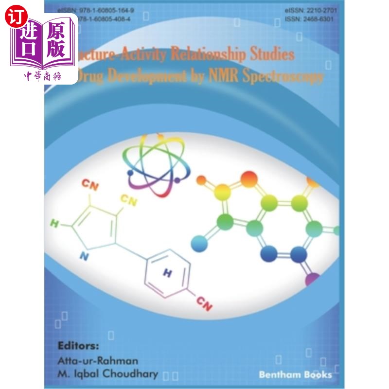 海外直订Structure-Activity Relationship Studies in Drug Development by NMR Spectroscopy 核磁共振波谱在药物开发中的