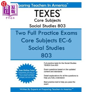 Social 291 TEXES 803 Subjects Studies TEXES核心科目社会研究803 海外直订TEXES Core