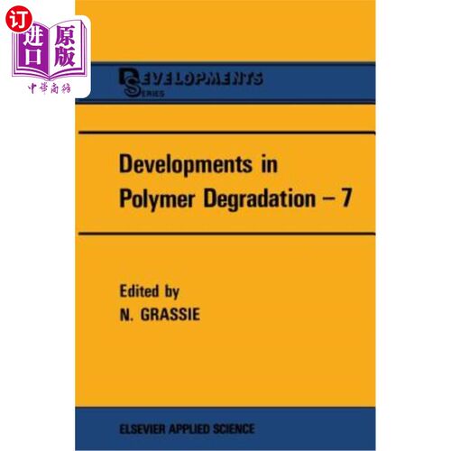 海外直订Developments in Polymer Degradation--7 聚合物降解研究进展——7