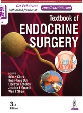 海外直订医药图书Textbook of Endocrine Surgery 内分泌外科教材