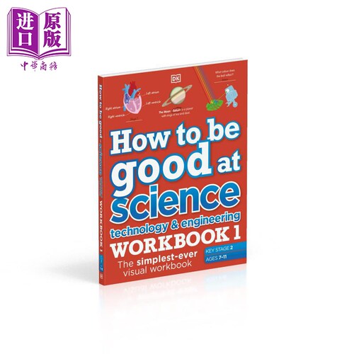 Science Technology and Engineering Workbook  DK 科学 技术 工程手册 7-10岁 KS2 STEM课程学习 英文儿童教辅【中商原版】