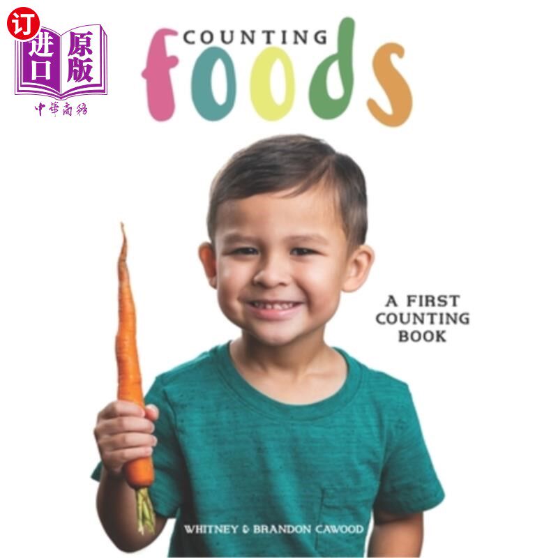 海外直订Counting Foods: A First Counting Book 计数食物:第一本计数书