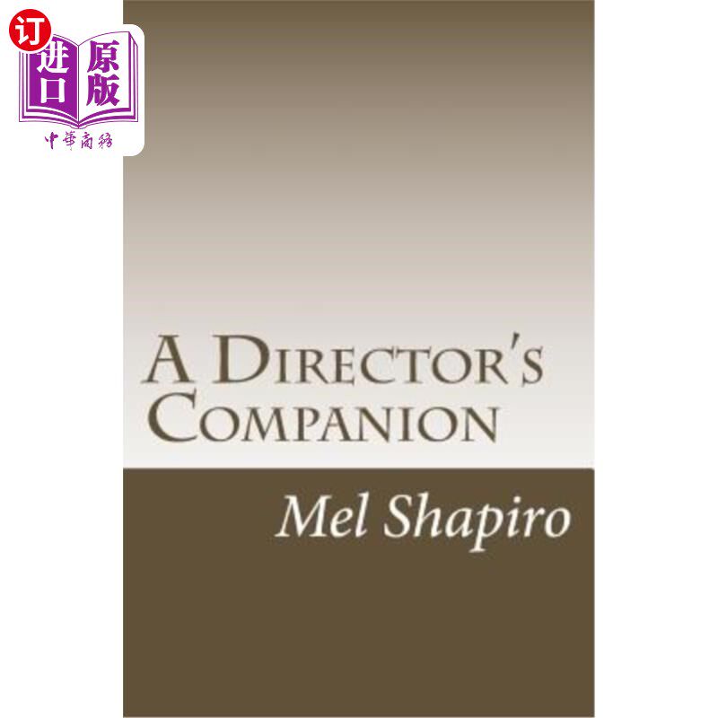 海外直订A Director's Companion 董事的同伴