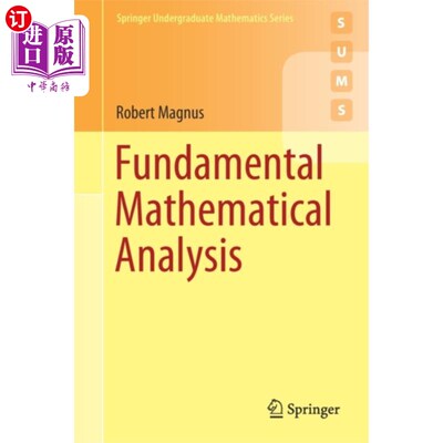 海外直订Fundamental Mathematical Analysis 基础数学分析