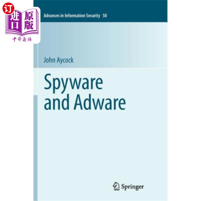 海外直订Spyware and Adware 窃密软件和广告软件