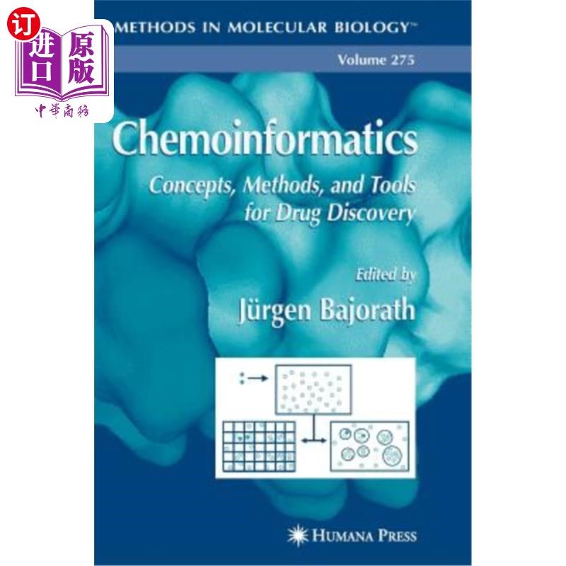 海外直订医药图书Chemoinformatics: Concepts, Methods, and Tools for Drug Discovery 化学信息学：药物发现的概念、方法