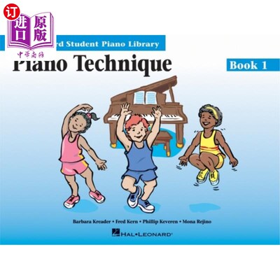海外直订Piano Technique Book 1: Hal Leonard Student Piano Library 钢琴技术书1：哈尔伦纳德学生钢琴图书馆