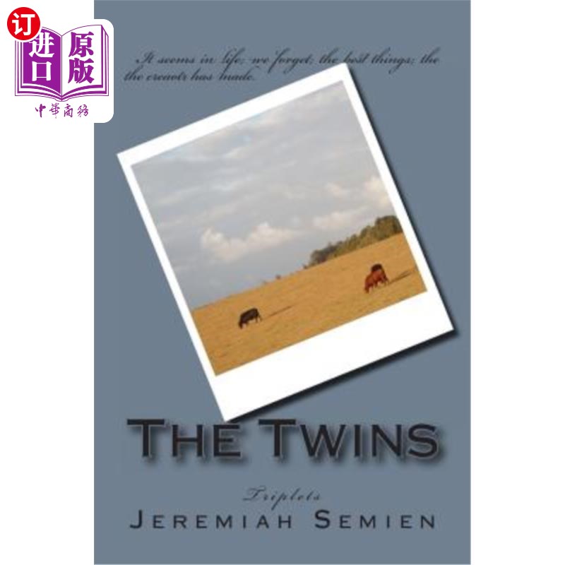 海外直订The Twins: Triplets 双胞胎:三胞胎