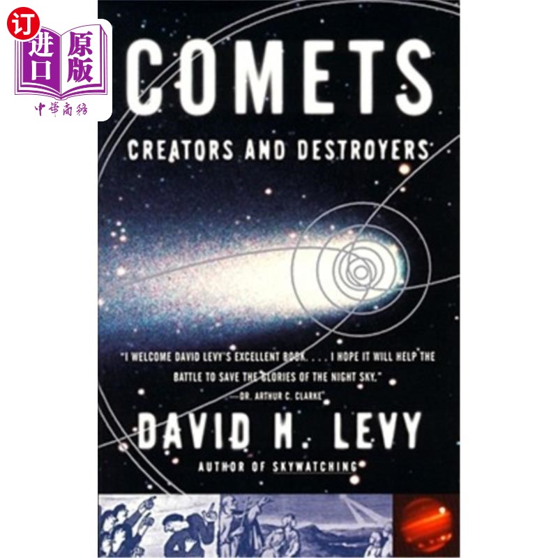 海外直订Comets: Creators and Destroyers 彗星:创造者和毁灭者