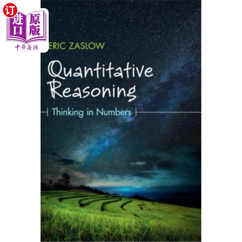 海外直订Quantitative Reasoning: Thinking in Numbers 定量推理：数字思维