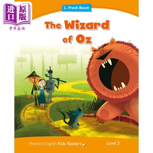 English Wizard Pearson 蓝思值460L 中商原版 readers培生小学英语分级绘本3级 原版 kids 绿野仙踪The 中心词600