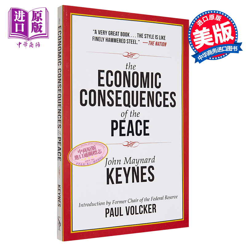 现货《凡尔赛和约》的经济后果凯恩斯英文原版 Economic Consequences of the Peace【中商原版】John Maynard Keynes