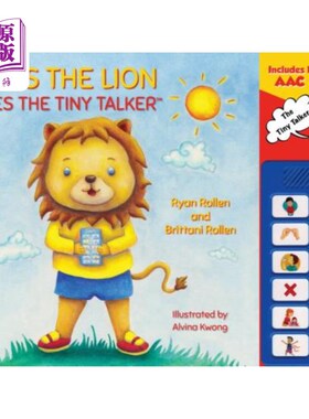 海外直订Lucas the Lion Loves the Tiny Talker(tm) 狮子卢卡斯喜欢小说话者（TM）