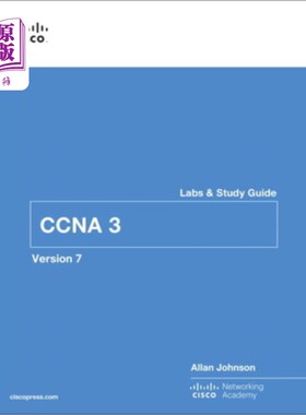 海外直订Enterprise Networking, Security, and Automation Labs and Study Guide (Ccnav7) 企业、安全和自动化实验室