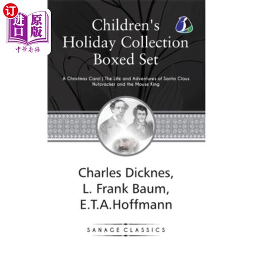 海外直订Children's Holiday Collection Boxed Set (A Christmas Carol, The Life and Adventu 儿童节日合集套装（圣诞颂歌