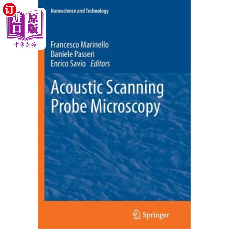 海外直订Acoustic Scanning Probe Microscopy 声扫描探针显微镜