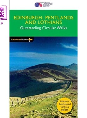 海外直订EDINBURGH, PENTLANDS & LOTHIANS 爱丁堡、彭特兰兹和洛锡安