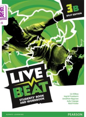 海外直订Live Beat Split Edition Level 3B Live Beat拆分版3B级
