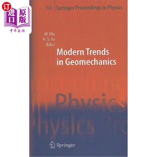 海外直订Modern Trends in Geomechanics 地质力学的现代趋势