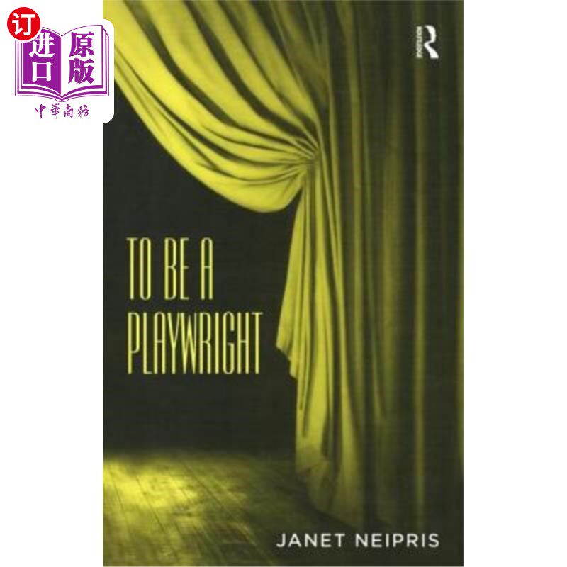 海外直订To Be a Playwright 成为一名剧作家