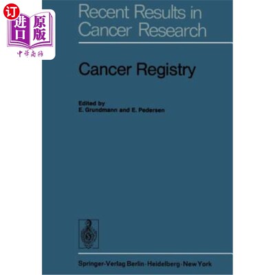 海外直订医药图书Cancer Registry 癌症登记处